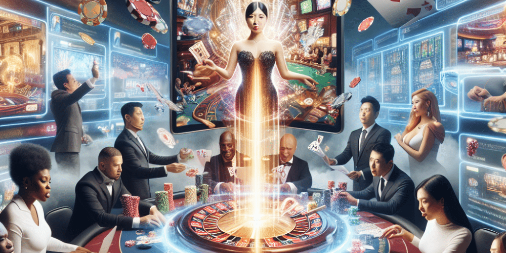 Révolution Virtuelle : L&rsquo;Ascension des Jeux de Casino avec Croupier en Direct