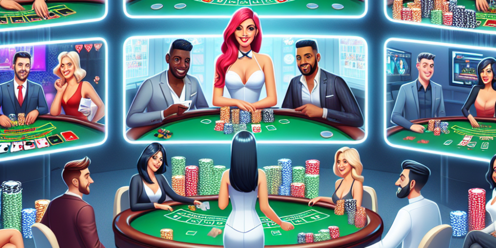 Live Dealer Games Révolutionnent l&rsquo;Expérience des Casinos en Ligne