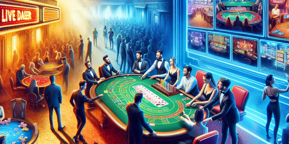L&rsquo;Ascension fulgurante des jeux de casino avec croupiers en direct : Révolution ou simple tendance ?