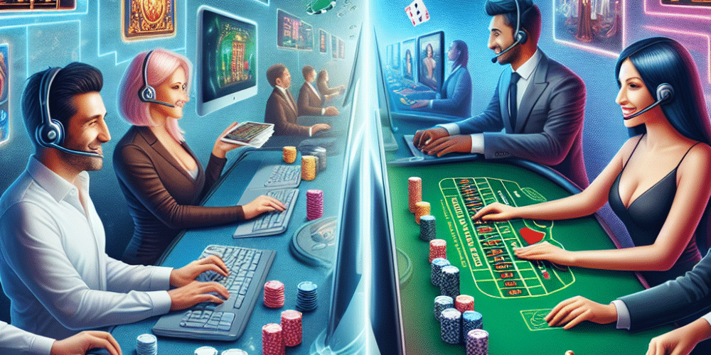 L&rsquo;Avènement des Jeux de Croupier en Direct : Transformation du Casino en Ligne