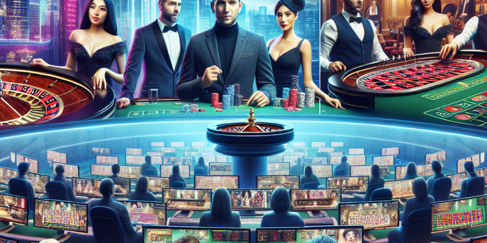 Révolution dans les Casinos en Ligne : L’Ascension Impressionnante des Jeux de Croupier en Direct