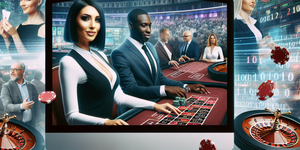 L&rsquo;essor fulgurant des jeux de croupier en direct : Une révolution dans les casinos en ligne