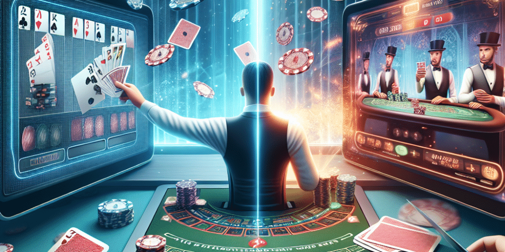 Révolution dans les Casinos en Ligne : L&rsquo;Ascension des Jeux de Blackjack avec Croupiers en Live
