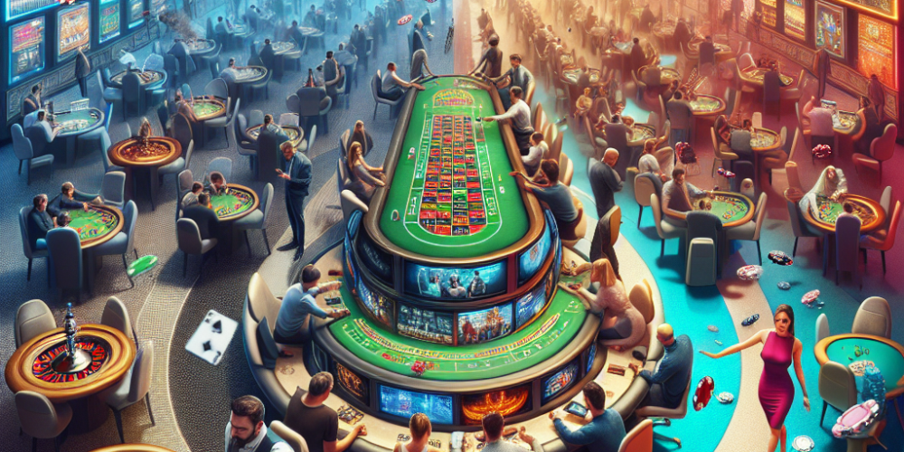 Révolution dans les Casinos en Ligne : L’Explosion des Jeux de Croupier en Direct