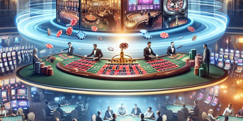 Révolution dans les casinos : L&rsquo;ascension fulgurante des jeux de croupier en direct